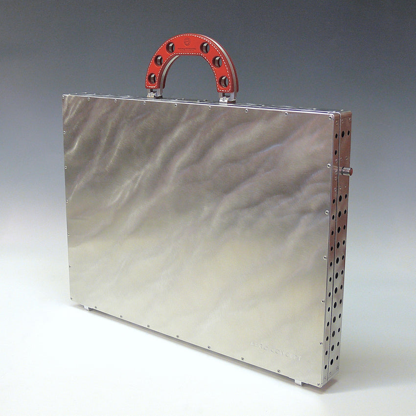 Raw Duralumin Attaché Case