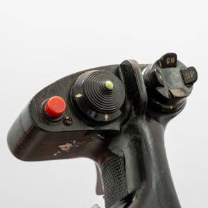 Pilots Control Stick from a Phantom II Fighter-Bomber Jet