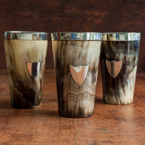 Set of Three Horn Beakers