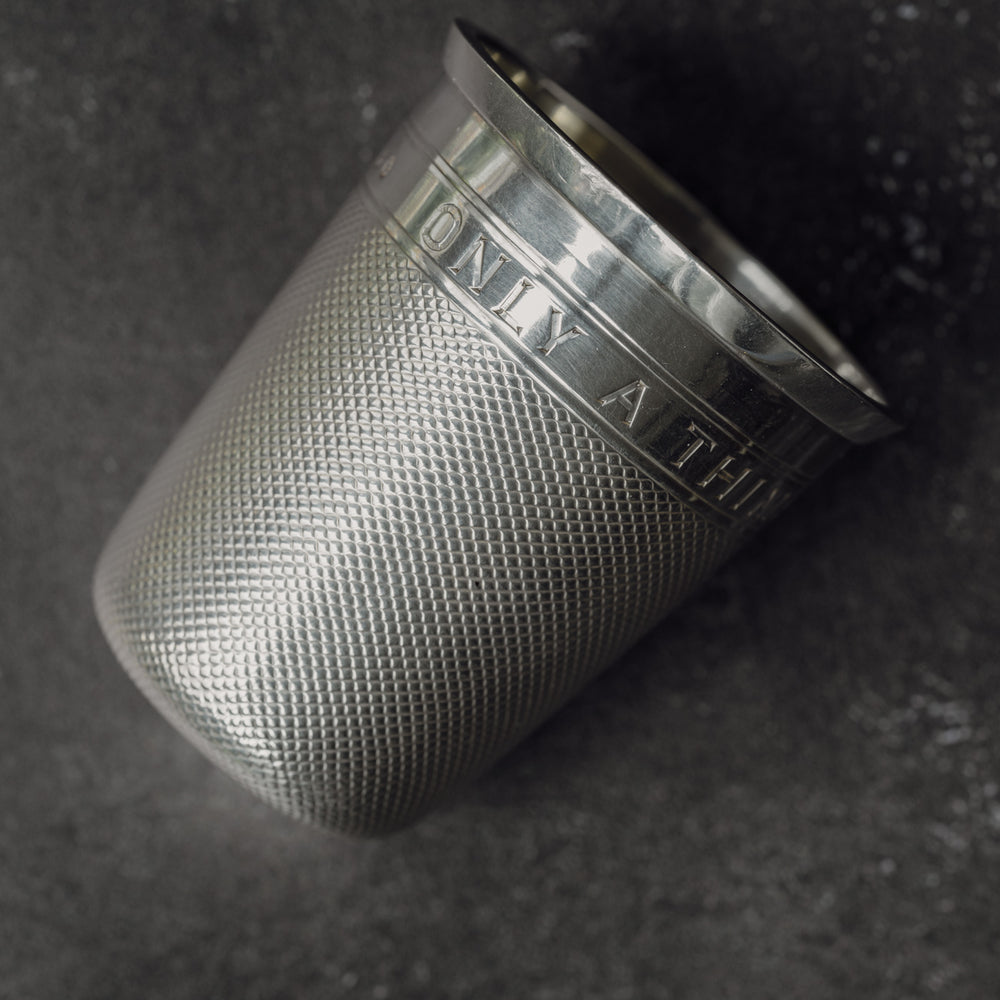 Oversize Silver Thimble Shot Cup