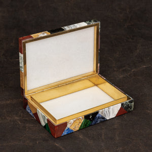 Asprey Patchwork Stone Box