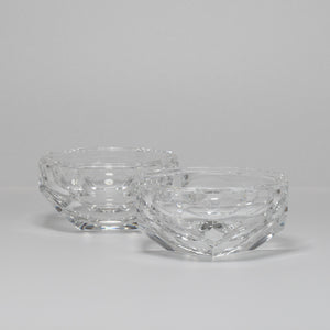 Tiffany Geometric Cut Glass Jar