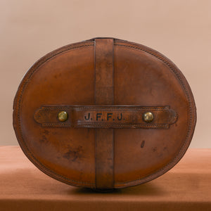 Leather Triple Hat Box