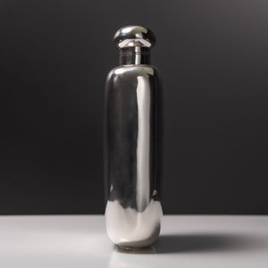 Very Large Silver Spirit Flask