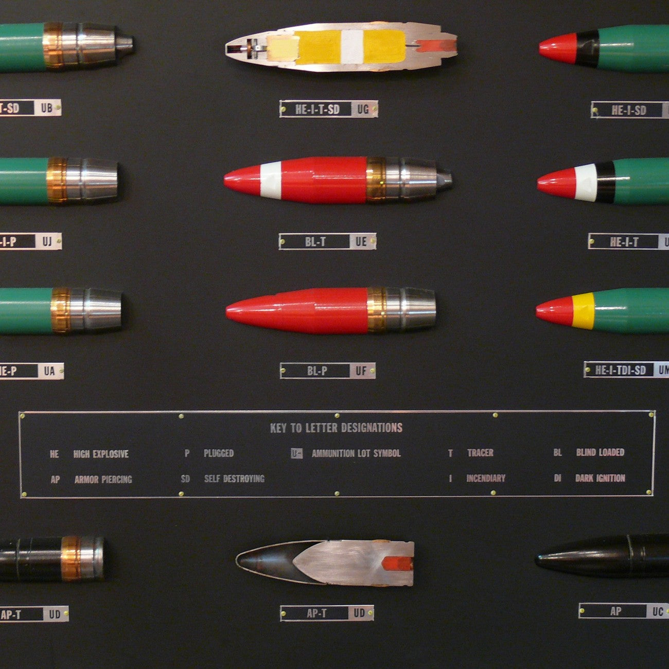 Display Military Rounds World War Two Ammunition Display Board – Bentleys London