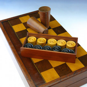 Backgammon and Checker Board