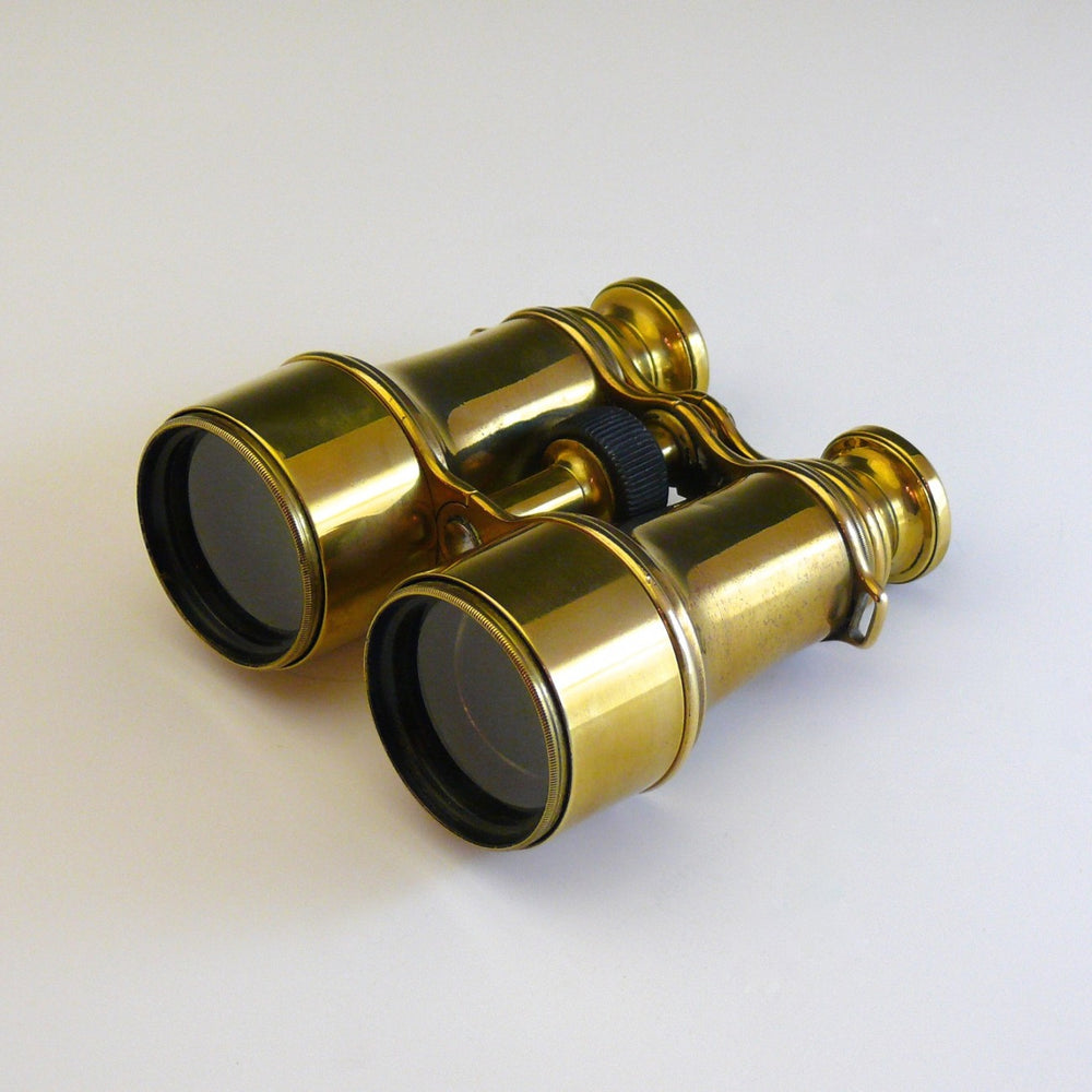 L. Petit Brass Hand Held Binoculars