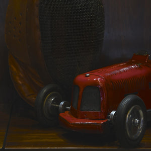 Scratch Built Red Tether Car