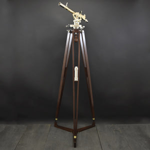 Brass Artillery Gun Directing Telescope