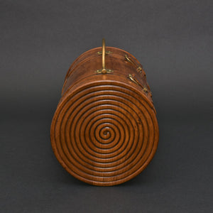 Carved Cylindrical Box