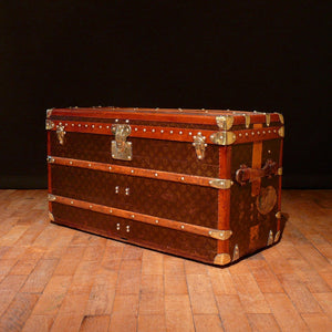 Louis Vuitton Shoe Trunk with Striped Livery
