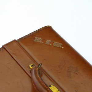 John Pound & Co Leather Jewellery Case