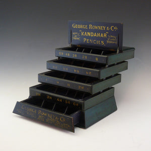 George Rowney & Co Pencil Display Case