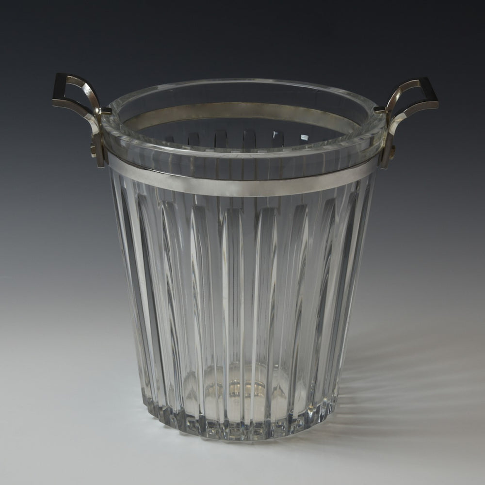 Fluted Baccarat Wine Cooler/Ice Bucket