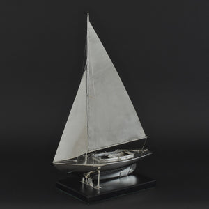 Benzie's Silver Model Yacht