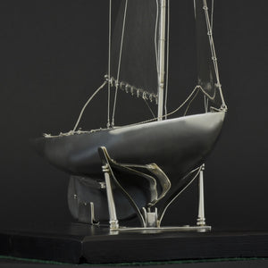 Benzie's Silver Model Yacht