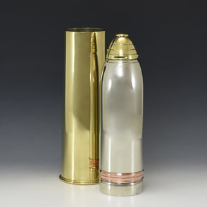 Brass Gun Shell Cocktail Shaker & Server