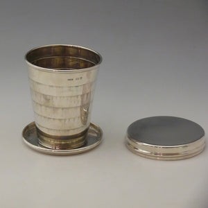 Silver Collapsible Cup