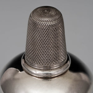 Silver Thimble Spirit Flask