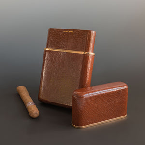 Asprey Leather Cigar Case