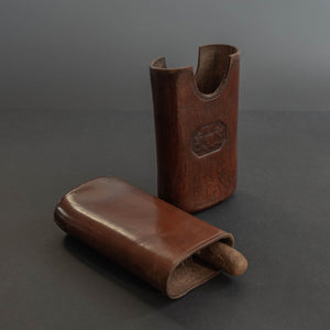 Victorian Leather Cigar Case