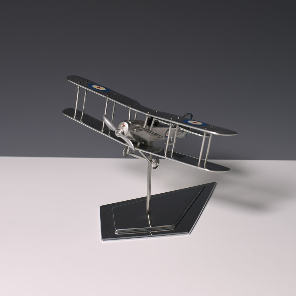 Aluminium Bi-plane Model