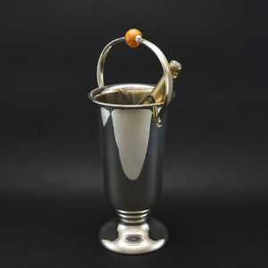 Art Deco Silver Plated Wine Cooler