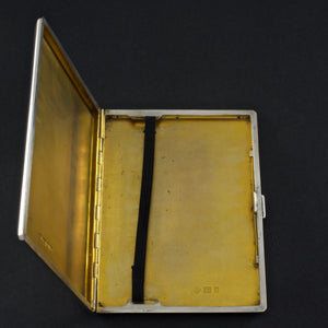 Coronation Silver Cigarette Case
