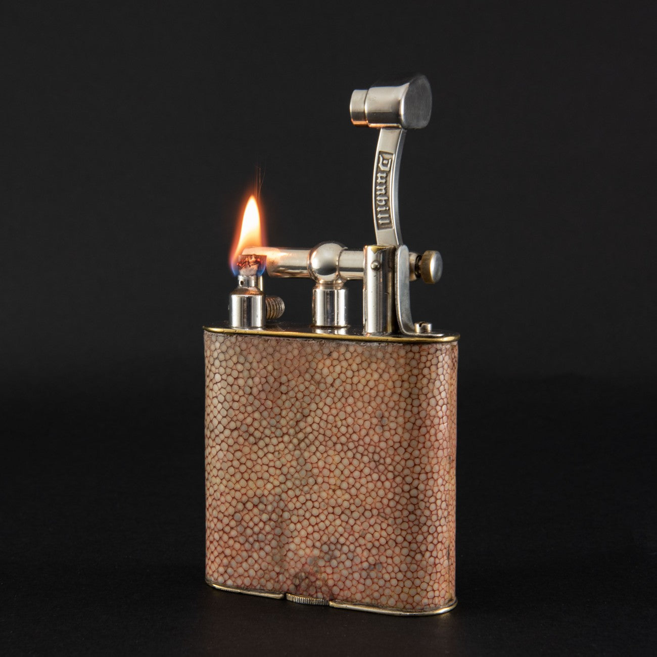 Shagreen Dunhill Giant Table Lighter – Bentleys London