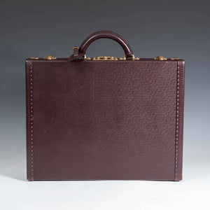 Louis Vuitton Burgundy Leather Attaché Case