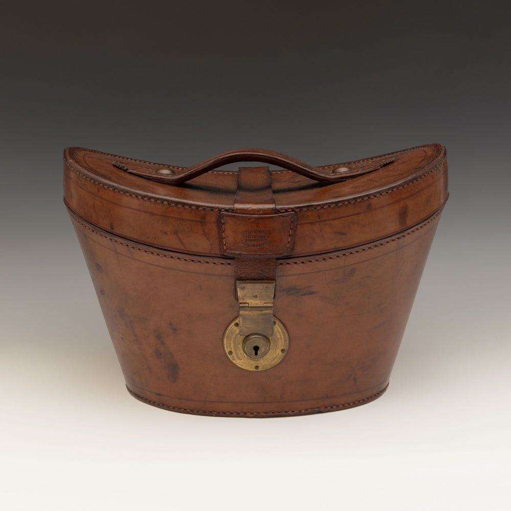Leather Top Hat Bucket