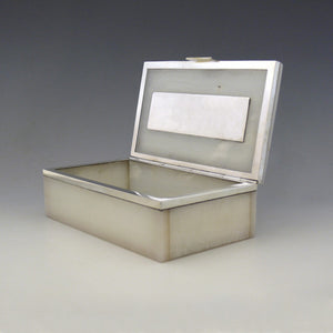 White Agate and Silver Box