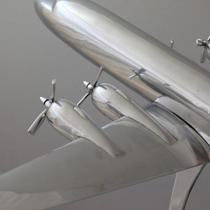 Douglas DC-6B Aluminium Model