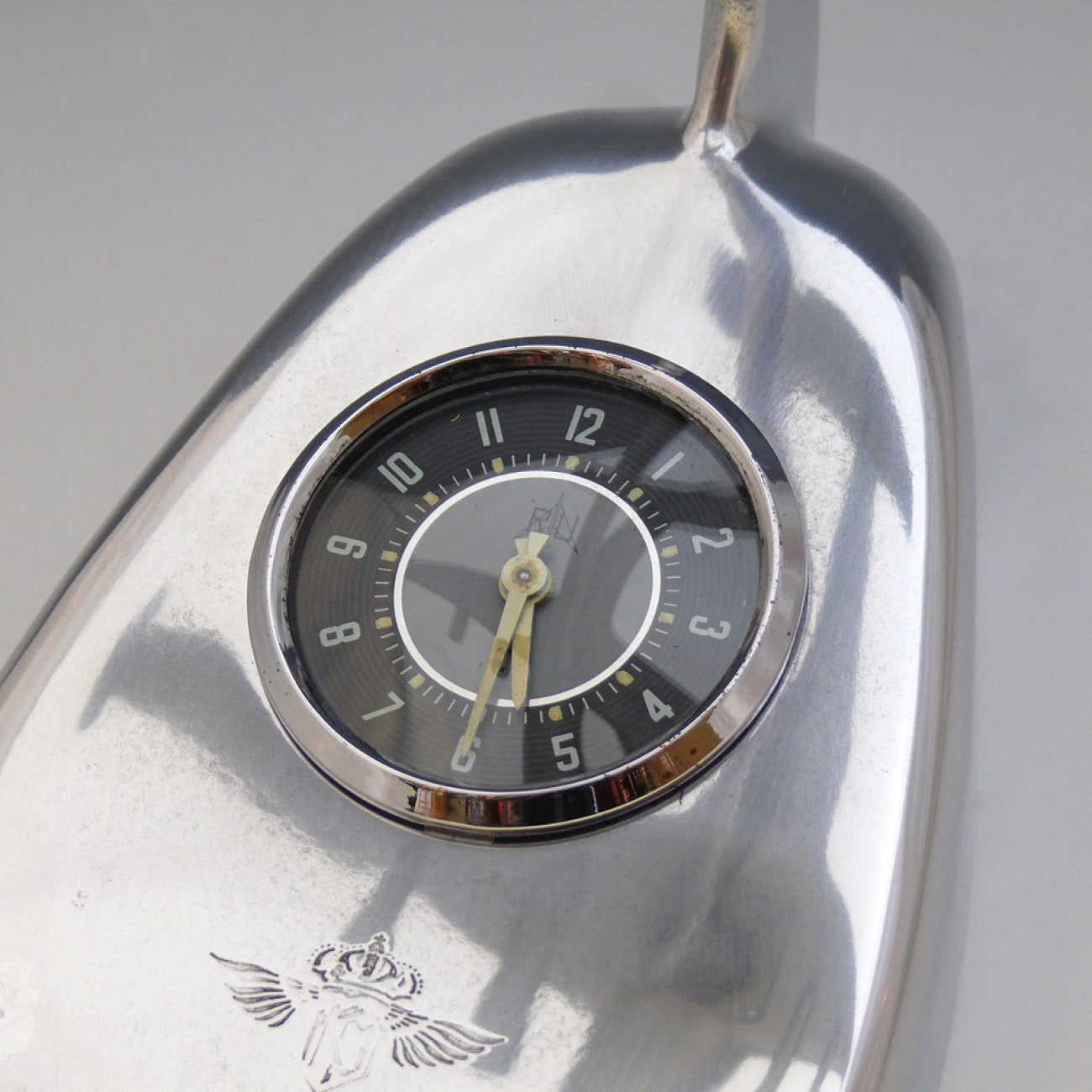 Lockheed Martin Clock Lockheed Super Constellation Model on Stand with Clock – Bentleys London