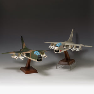 Pair of Model US Military A-7 Corsairs