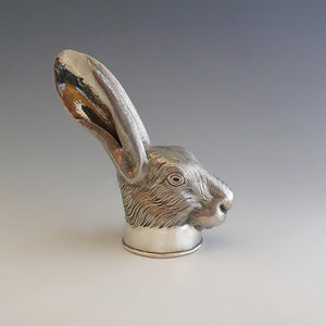 Hare's Head Silver Stirrup cup