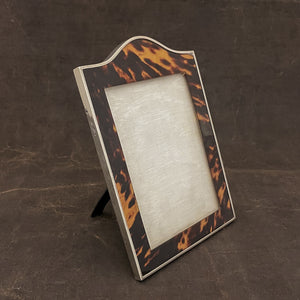 Arched Top Tortoiseshell and Silver Frame