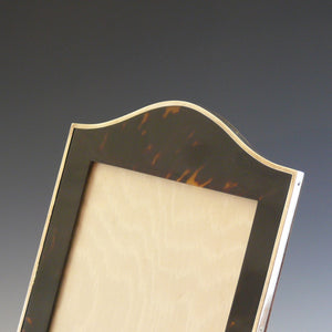 Large Tortoiseshell and Silver Frame